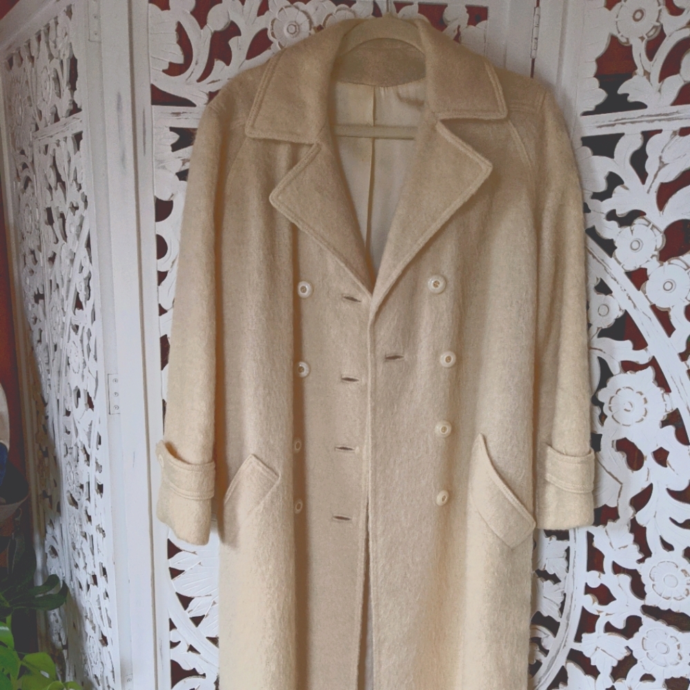 Vintage 60's mohair coat